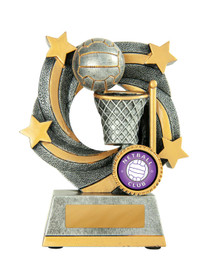 Netball Typhoon Trophy 140mm Netball Typhoon Trophy 140mm