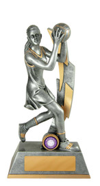 Netball Lightning Trophy 300mm Netball Lightning Trophy 300mm