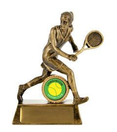 Tennis All Action Female Trophy 140mm Tennis All Action Female Trophy 140mm