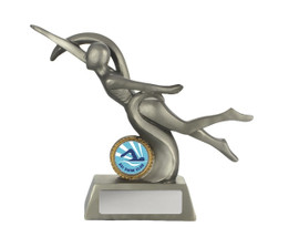 Swimming All Action Trophy 125mm Swimming All Action Trophy 125mm