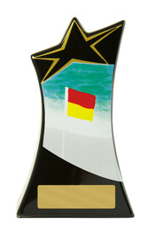 Surf Lifesaving Shooting Star Trophy 150mm Surf Lifesaving Shooting Star Trophy 150mm