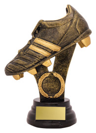 Aussie Rules Pedestal Boot Trophy 175mm Aussie Rules Pedestal Boot Trophy 175mm