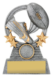 Aussie Rules Comet Trophy Silver 145mm Aussie Rules Comet Trophy Silver 145mm