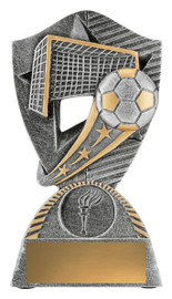 Football Gambit Trophy Silver 140mm Football Gambit Trophy Silver 140mm