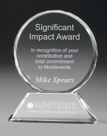 Crystal Circle Award 170mm Crystal Circle Award 170mm