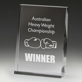 Crystal Wedge Award 175mm Crystal Wedge Award 175mm