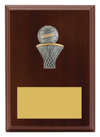 Netball Peak Trophy Walnut 175mm Netball Peak Trophy Walnut 175mm