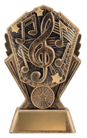 Music Cosmos Trophy Gold 150mm