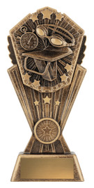 Swimming Cosmos Trophy Gold 200mm