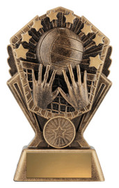 Volleyball Cosmos Trophy Gold 150mm