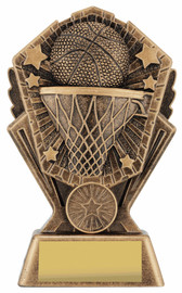 Basketball Cosmos Trophy Gold 150mm