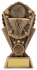 Basketball Cosmos Trophy Gold 175mm Basketball Cosmos Trophy Gold 175mm