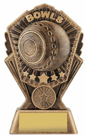 Bowls Cosmos Trophy Gold 150mm