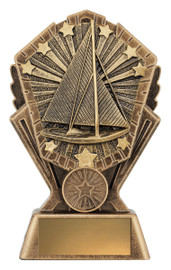 Sailing Cosmos Trophy Gold 150mm