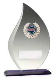 Corporate/Awards/Budget Blue Lotus Award 190mm Corporate/Awards/Budget Blue Lotus Award 190mm