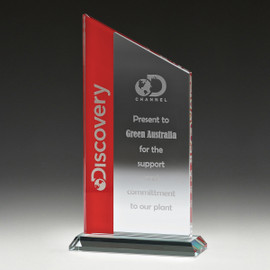 Glass Award Red 200mm Glass Award Red 200mm