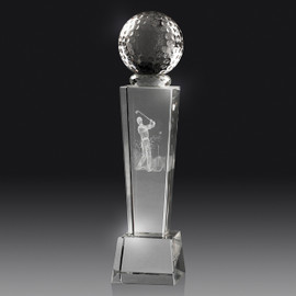 Golf Hologram Trophy 240mm Golf Hologram Trophy 240mm