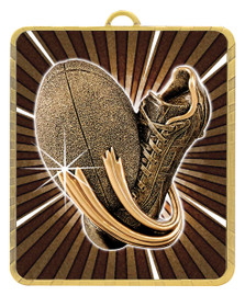 Rugby Lynx Medal 63x75mm Rugby Lynx Medal 63x75mm