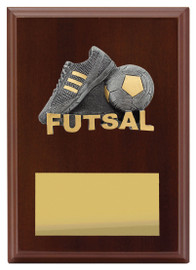 Futsal Peak Plaque Walnut 175mm Futsal Peak Plaque Walnut 175mm