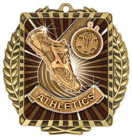 Athletics Lynx Medal Gold 90mm Athletics Lynx Medal Gold 90mm