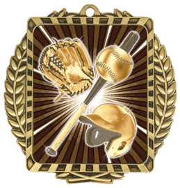 Baseball - Softball Lynx Medal Gold 90mm Baseball - Softball Lynx Medal Gold 90mm