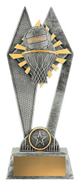 Netball Peak Trophy Silver 225mm Netball Peak Trophy Silver 225mm