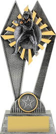 Cricket Peak Trophy Silver 200mm