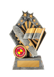 Surf Lifesaving Sunrise Trophy Silver-Gold 140mm