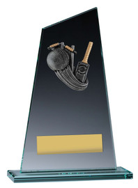Cricket Peak Glass Award 225mm Cricket Peak Glass Award 225mm