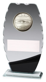 Netball Clipped Oval Trophy 210mm Netball Clipped Oval Trophy 210mm