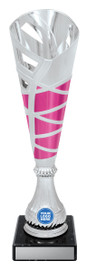 Hex Cup - Silver / Pink 390mm Hex Cup - Silver / Pink 390mm