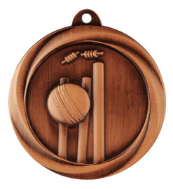 Cricket Econo Medal Bronze 50mm Cricket Econo Medal Bronze 50mm