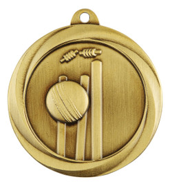 Cricket Econo Medal Gold 50mm