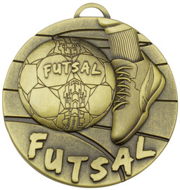 Futsal Medal Gold 50mm Futsal Medal Gold 50mm