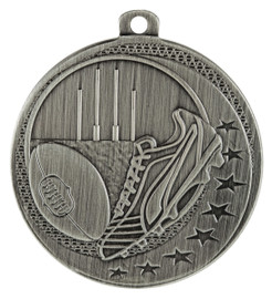 Aussie Rules Wayfare Medal Silver 50mm Aussie Rules Wayfare Medal Silver 50mm