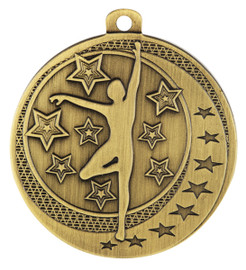 Dance Wayfare Medal Gold 50mm