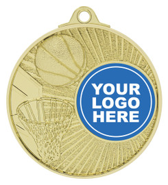 Basketball Blitz Medal Shiny Gold Basketball Blitz Medal Shiny Gold
