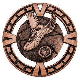 Athletics Varsity Medal Bronze 65mm
