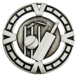 Cricket Varsity Medal Silver 65mm