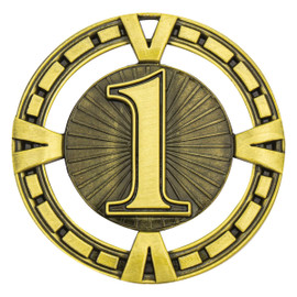 Achievement Varsity Medal Gold 65mm Achievement Varsity Medal Gold 65mm