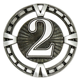 Achievement Varsity Medal Silver 65mm Achievement Varsity Medal Silver 65mm