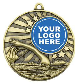 Impact Medal Swim Gold Impact Medal Swim Gold