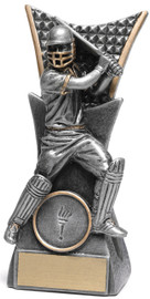 Cricket Vanguard Batsman Trophy Silver 145mm