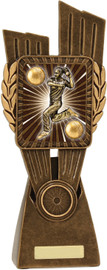 Cricket Lynx Female Bowler Trophy Gold 245mm