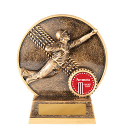 Cricket Heritage Trophy Gold 120mm