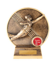 Cricket Heritage Trophy Gold 160mm