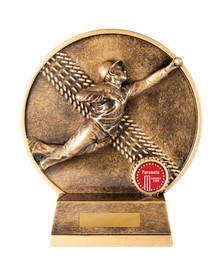 Cricket Heritage Trophy Gold 200mm