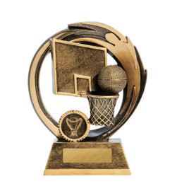 Basketball Azzurro Trophy Gold 155mm