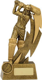 Cricket Shazam F/Batsman Trophy Gold 210mm