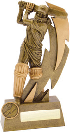 Cricket Shazam F/Batsman Trophy Gold 230mm
